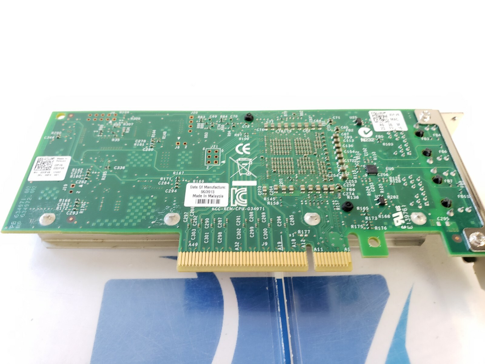 Dell Intel X540 Dual-port 10GBit NIC PCi-e 0K7H46 K7H46