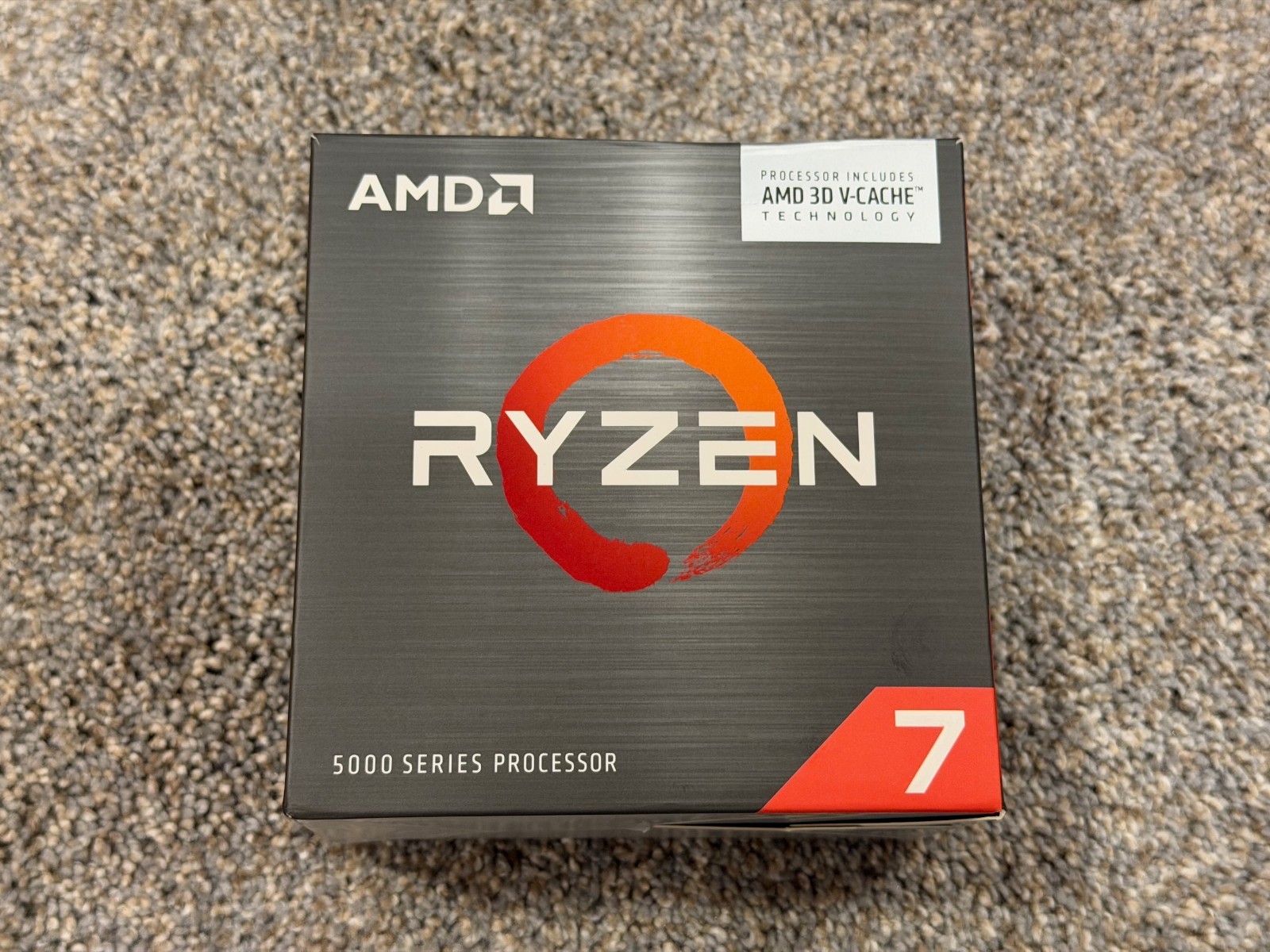 AMD Ryzen 7 5700X3D 5000 Series 8-Core 3.0GHz AM4 3D V-Cache 96MB CPU with box