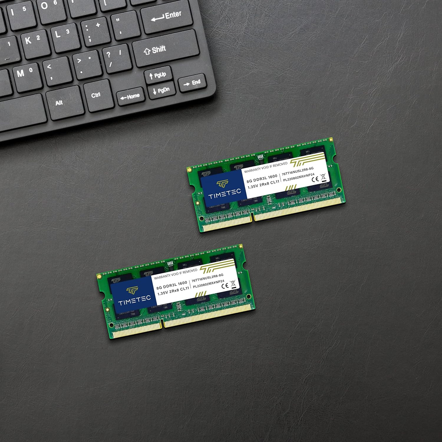 16GB Kit(2X8Gb) DDR3L/DDR3 1600Mhz(Ddr3L-1600) PC3L-12800 Non-Ecc Unbuffered 1.3