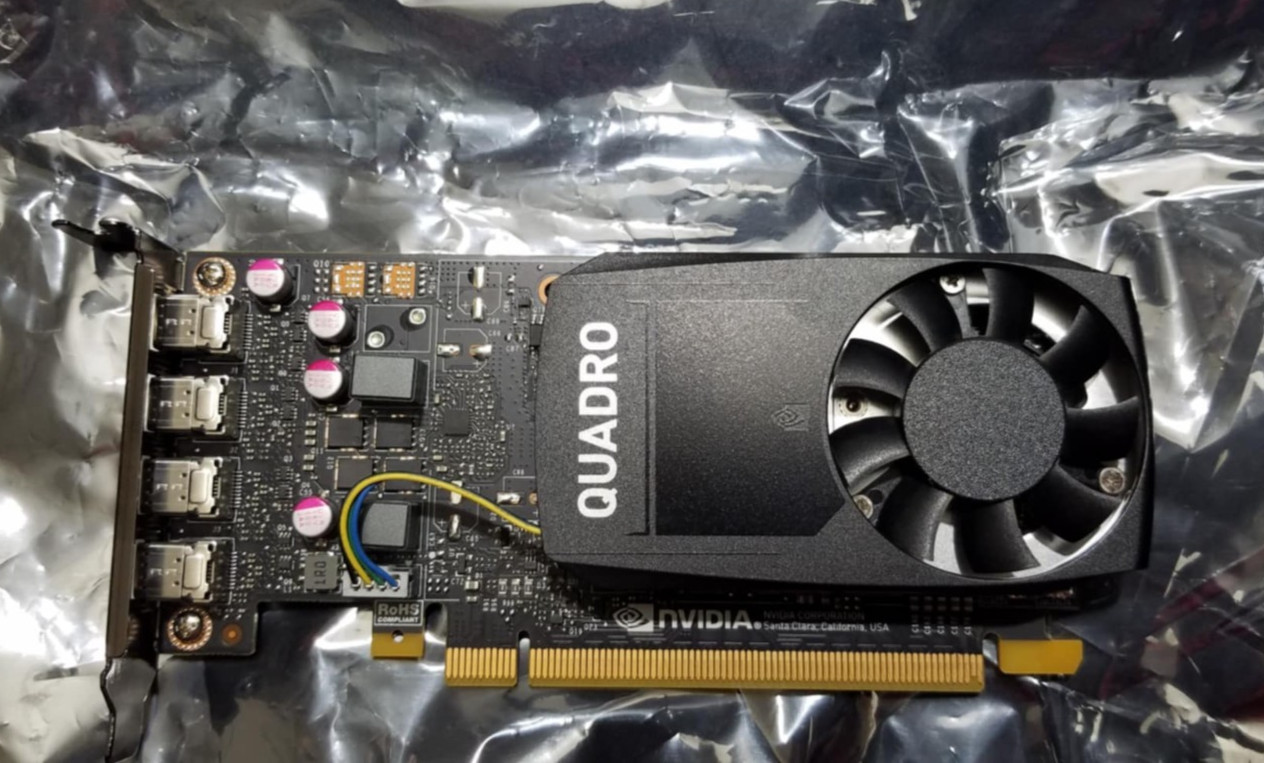 NVIDIA QUADRO P1000 GRAPHICS CARD | 4GB GDDR5 Low profile – Free shipping