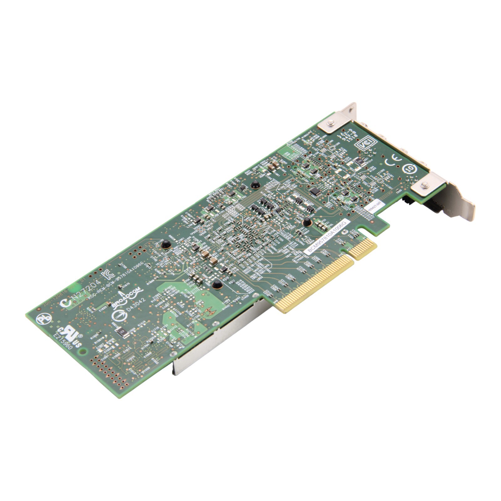Broadcom 57810 10GbE Dual Port SFP+ PCIe Low Profile Network Controller Adapter