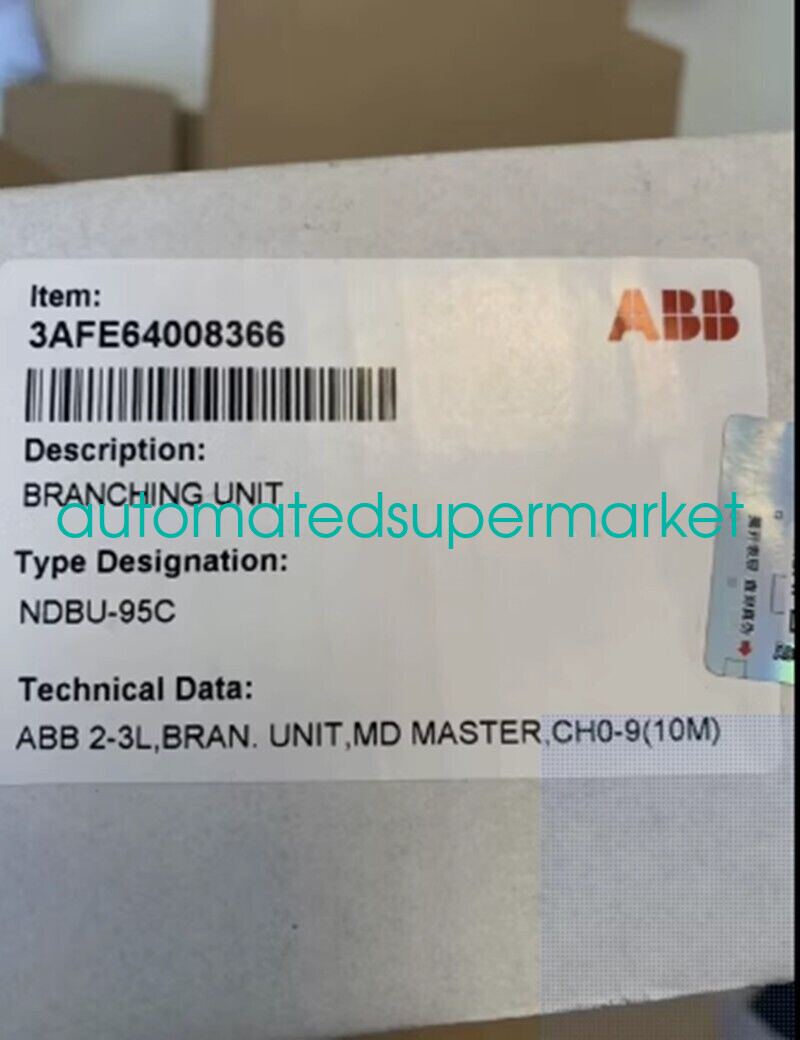 1PC NEW ABB NDBU-95C Fiber optic splitter Shipping by DHL/FedEX