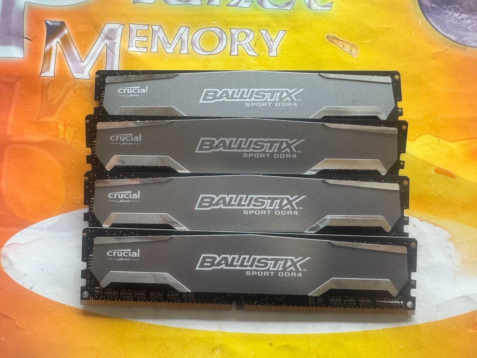 Crucial PC4-19200 32GB (4x8GB) DDR4 2400MHz Desktop Memory BLS8G4D240FSA.16FAR
