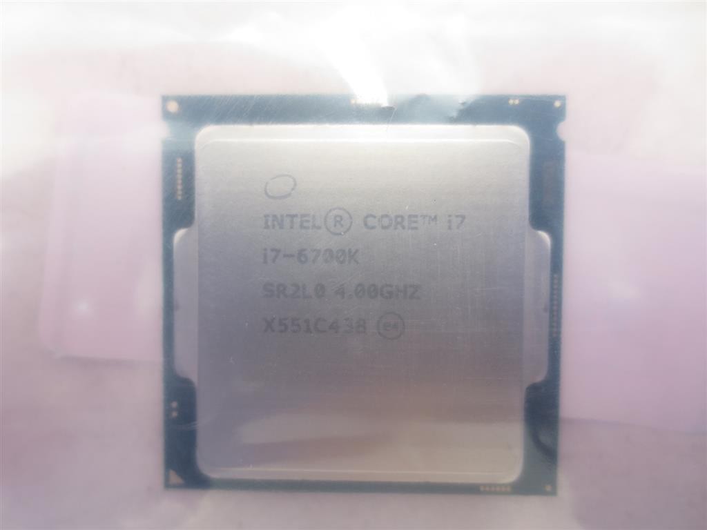 Intel Core i7-6700K SR2L0 4.00GHz 8MB 4-Core LGA1151 Socket CPU Processor