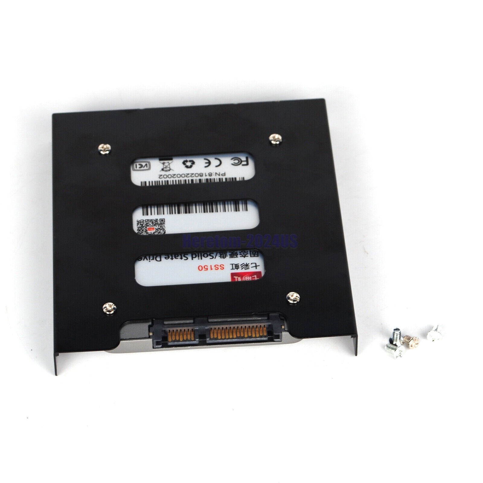 Lot 2.5 to 3.5 Bay SSD Metal Hard Drive HDD Mounting Bracket Adapter Dock / Tray