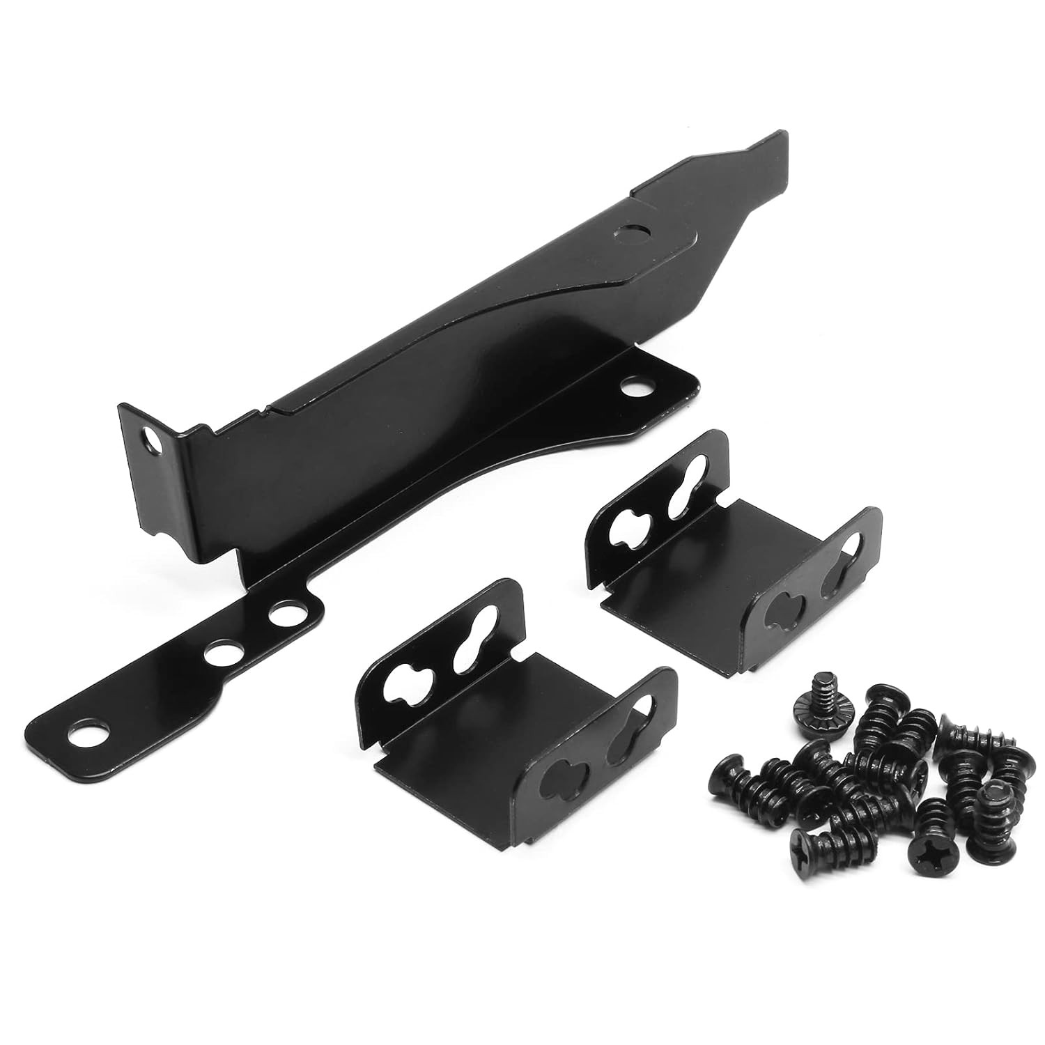 3 Slots Dual Fan Mount Rack PCI Slot Bracket for 8Cm/9Cm/12Cm Fans Computer Radi