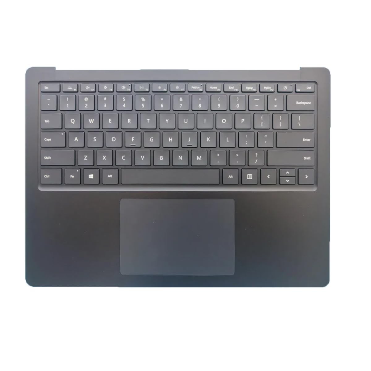 TALTAW Palmrest Keyboard Touchpad for Microsoft Surface Laptop 3 4 5 13.5 Black