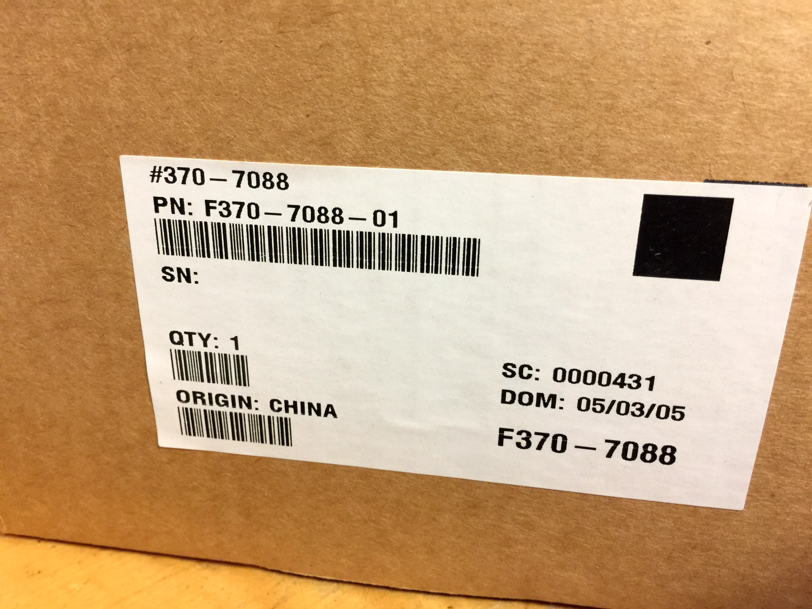 NEW, SUN 370-7088 FAN & Heatsink ,for Blade 2500 Red & Silver, W:30d