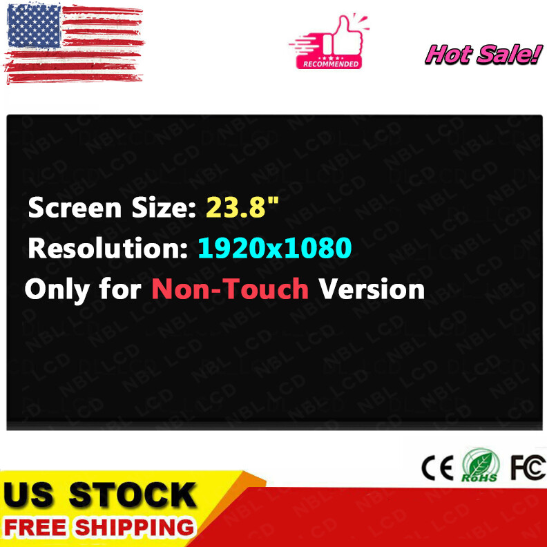 23.8″ for HP Eliteone 800 G3 LTM238HL06 LCD Non-Touch Screen FHD 30Pin Display
