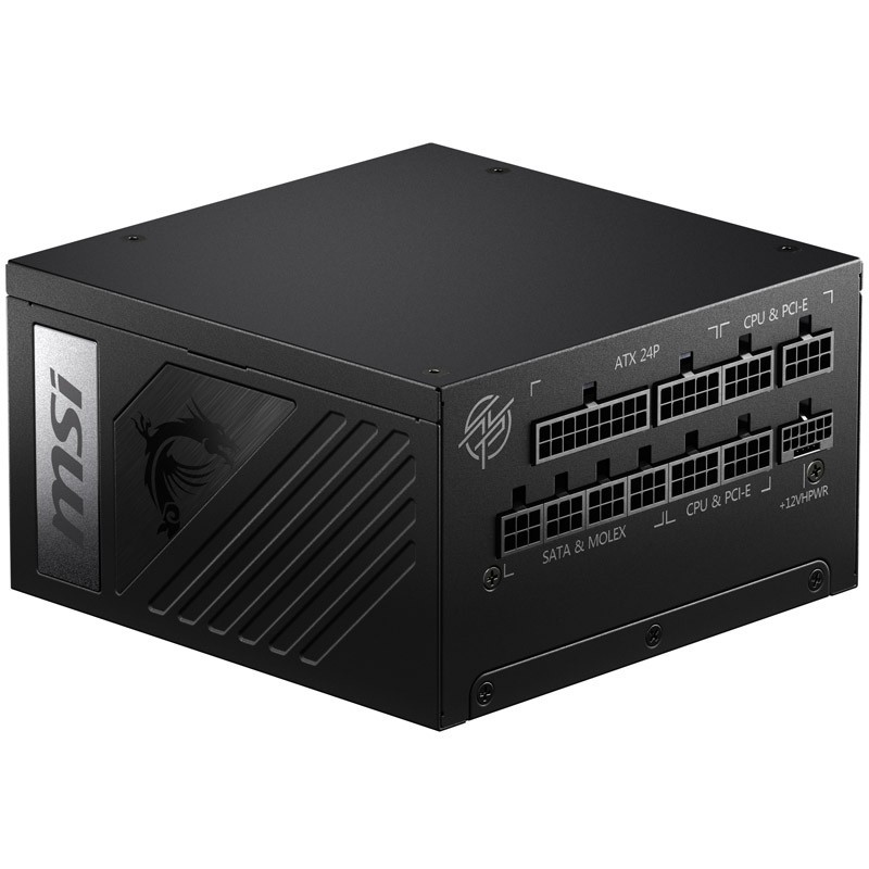 MSI MPG A1000G PCIE5 Power supply (internal) ATX12V / EPS12V 80 306-7ZP7C11-CE0