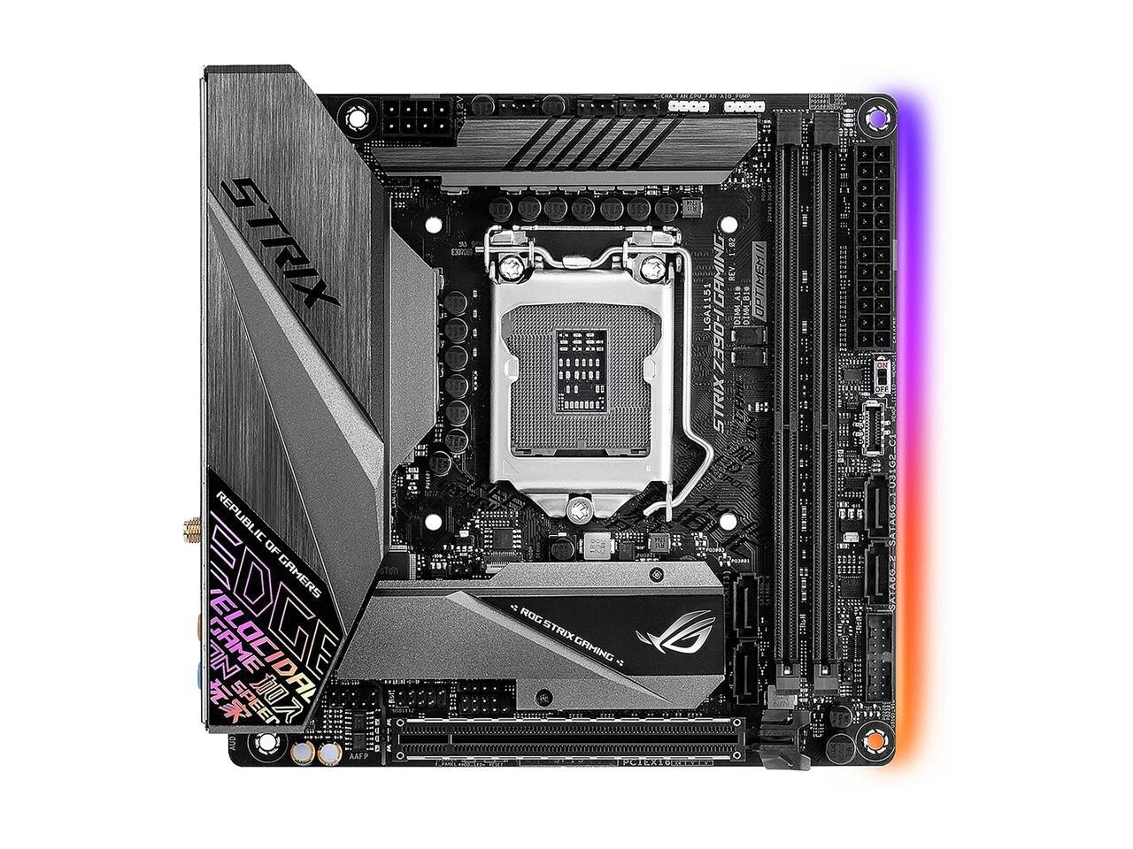 ASUS ROG Strix Z390-I Gaming Motherboard Intel Z390 LGA1151 Mini-ITX USB3.1 DDR4