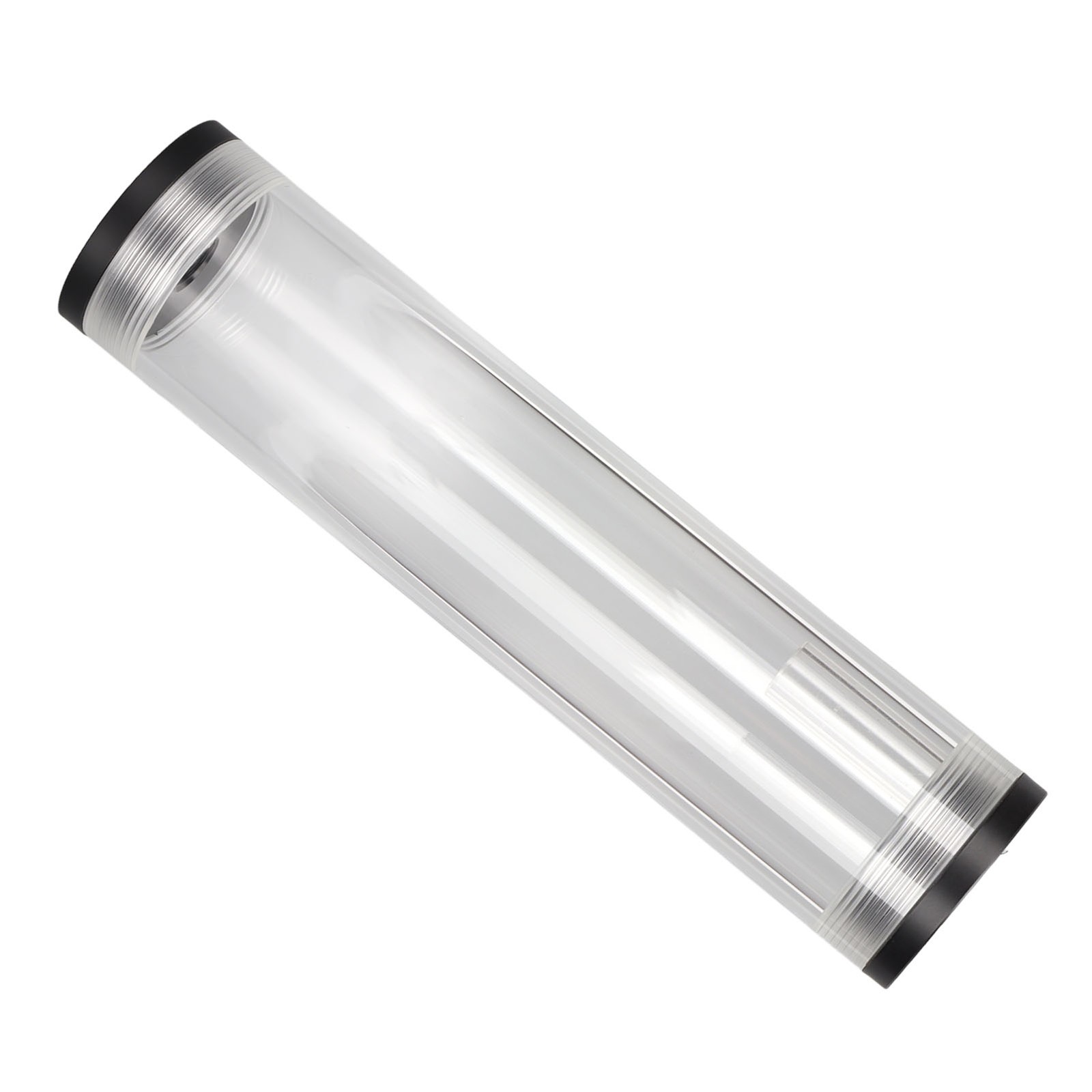 Water Cooling Reservoir 210mm/8.3in Length Acrylic Plastic Material 3 Holes