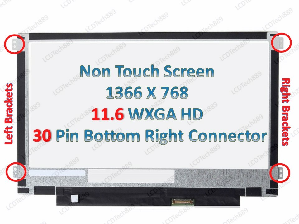 New 11.6″ N116BCA-EA1 LED LCD Replacement Screen Matte WXGA HD 1366×768