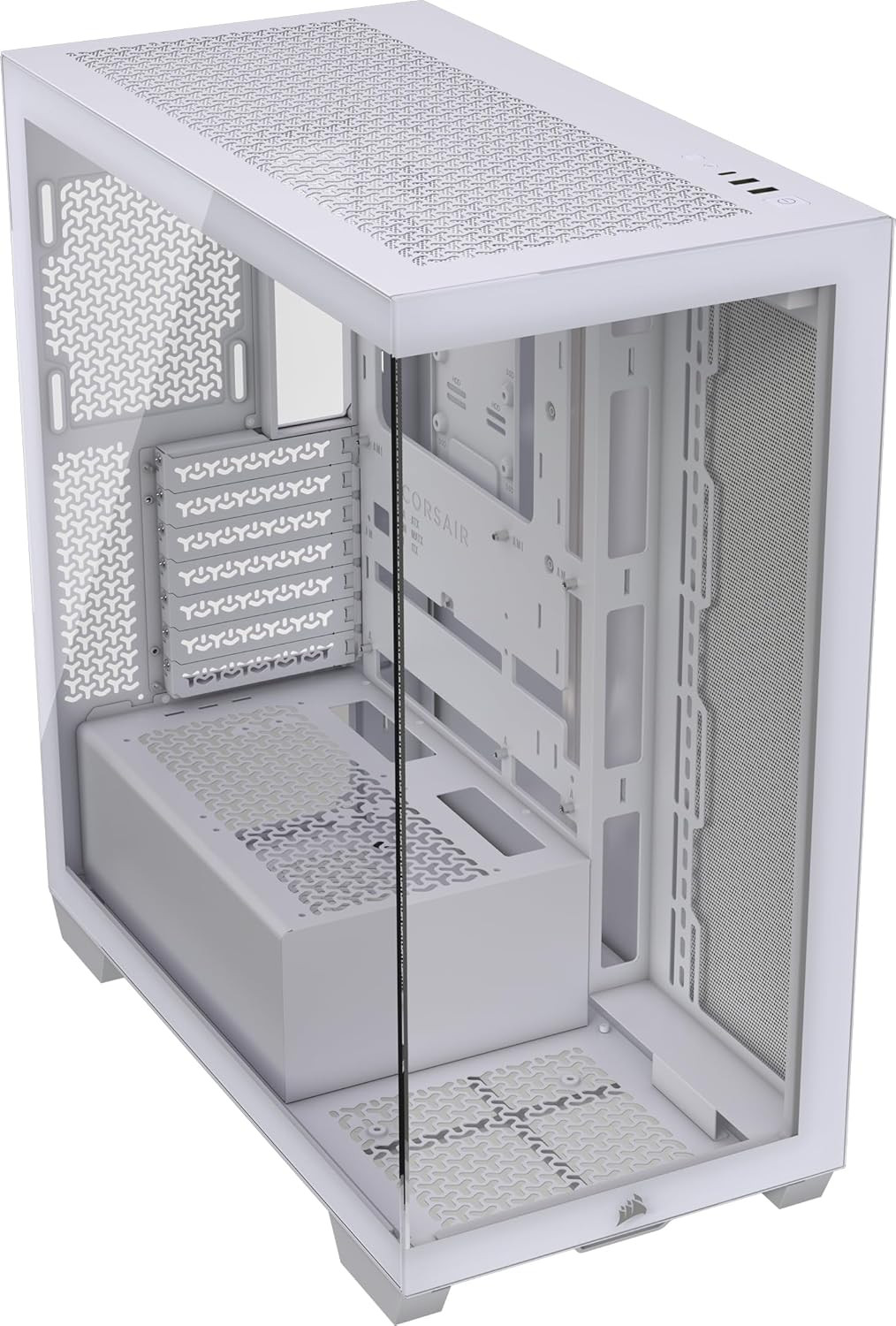 3500X Mid-Tower ATX PC Case – Panoramic Tempered Glass – Reverse Connection Moth