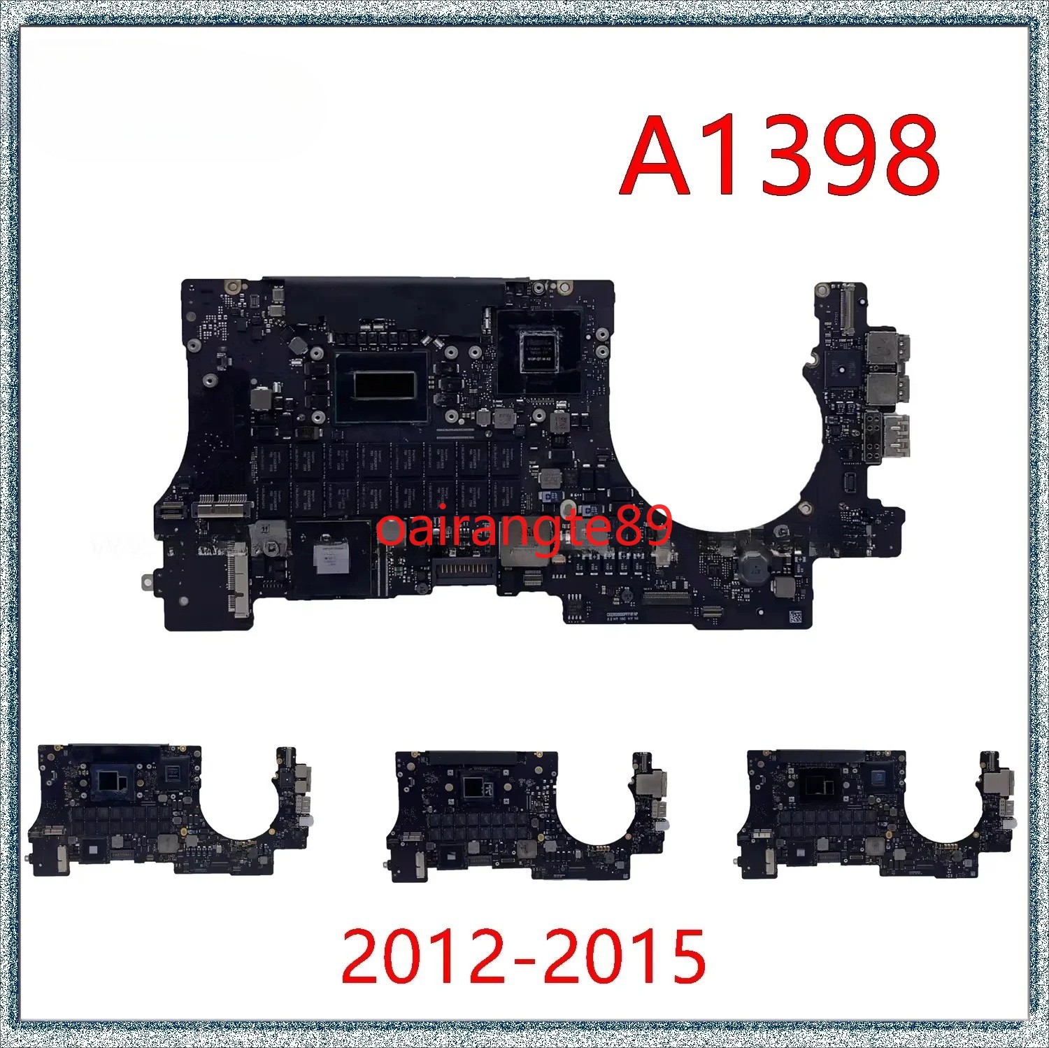 For MacBook Pro 15″ A1398 Logic Board 820-3332-A 820-3787-A 2012-2015 Year