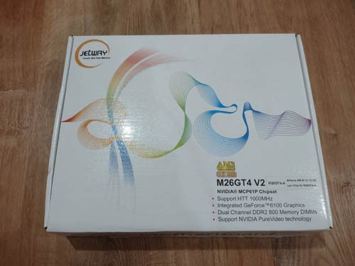 BRAND NEW Jetway M26GT4 V2 AMD Socket AM2+ AM3 Ready motherboard