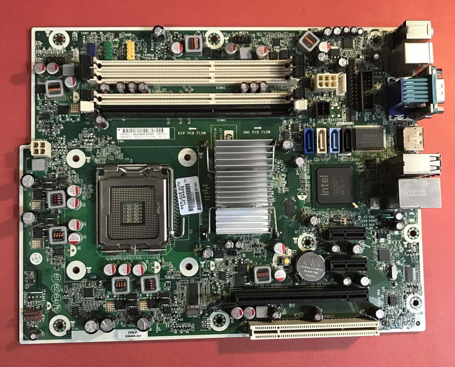 HP COMPAQ ELITE MOTHERBOARD 536458-001