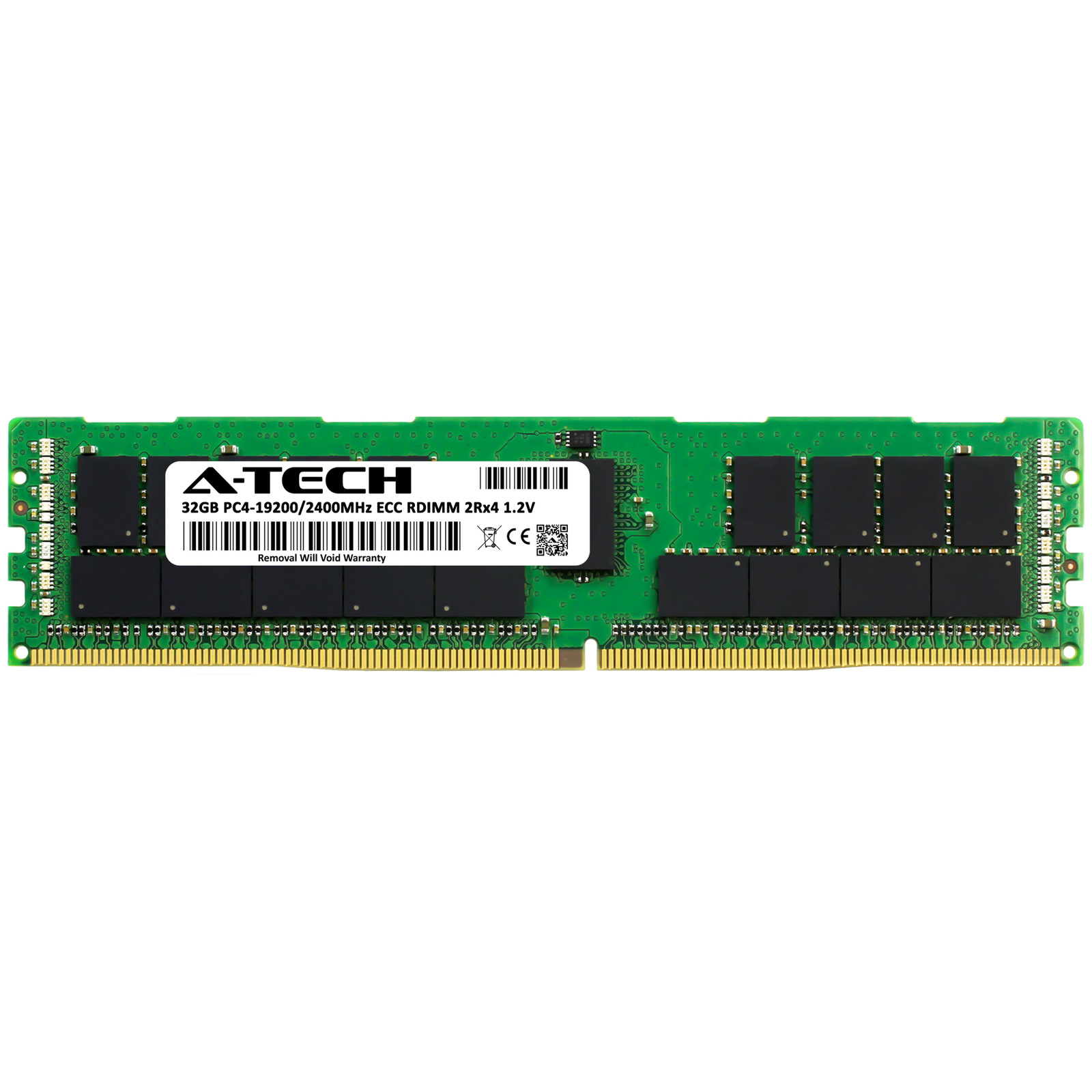 32GB 2Rx4 PC4-19200 ECC REG RDIMM (DELL 370-ACNW Equivalent) Server Memory RAM