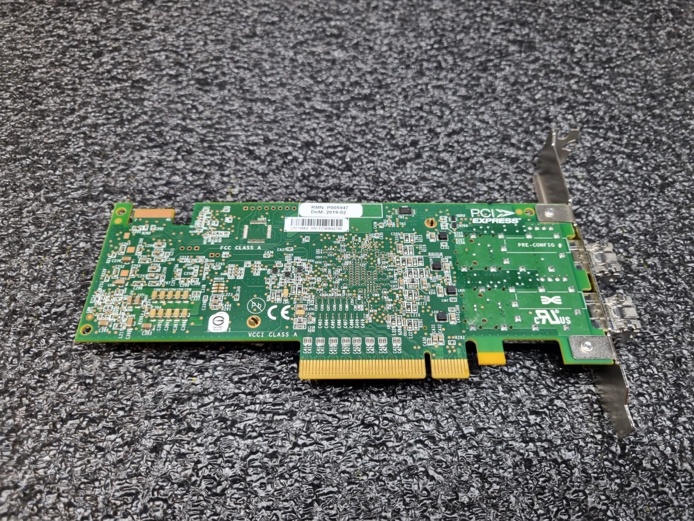 00E3496 00E3495 577F – IBM PCIe3 16Gbps 2-PORT Port Fibre Channel Adapter