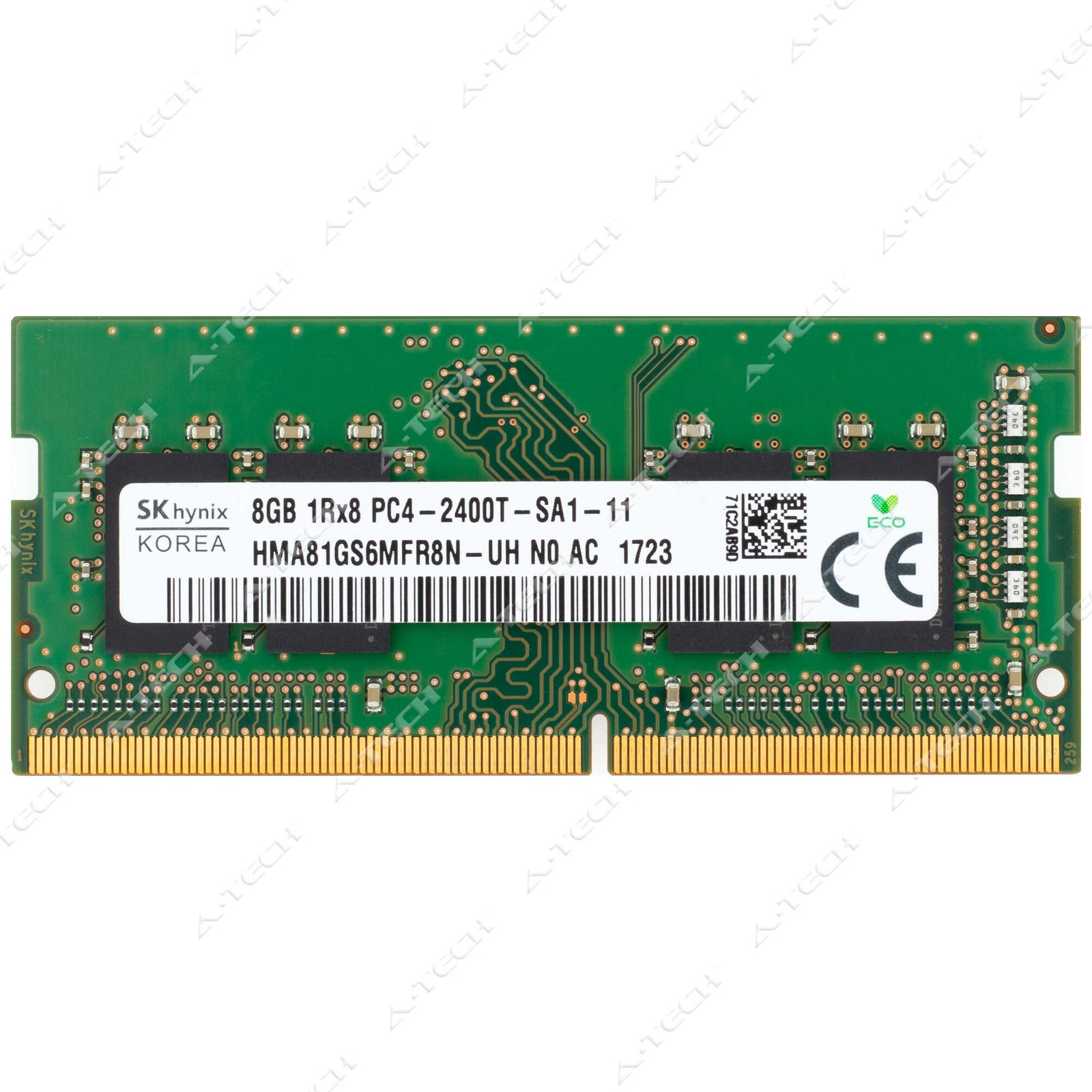 Hynix 8GB DDR4 2400 MHz PC4-19200 1Rx8 SODIMM Laptop Memory RAM HMA81GS6MFR8N-UH