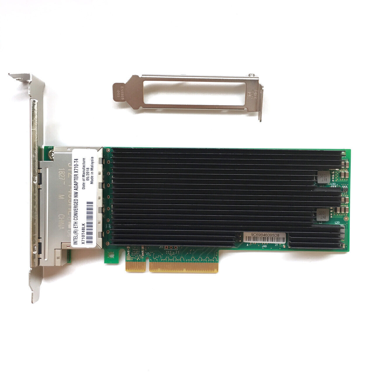 New Intel X710-T4 Ethernet Converged Network Adapter X710T4 X710T4BLK 4-Port