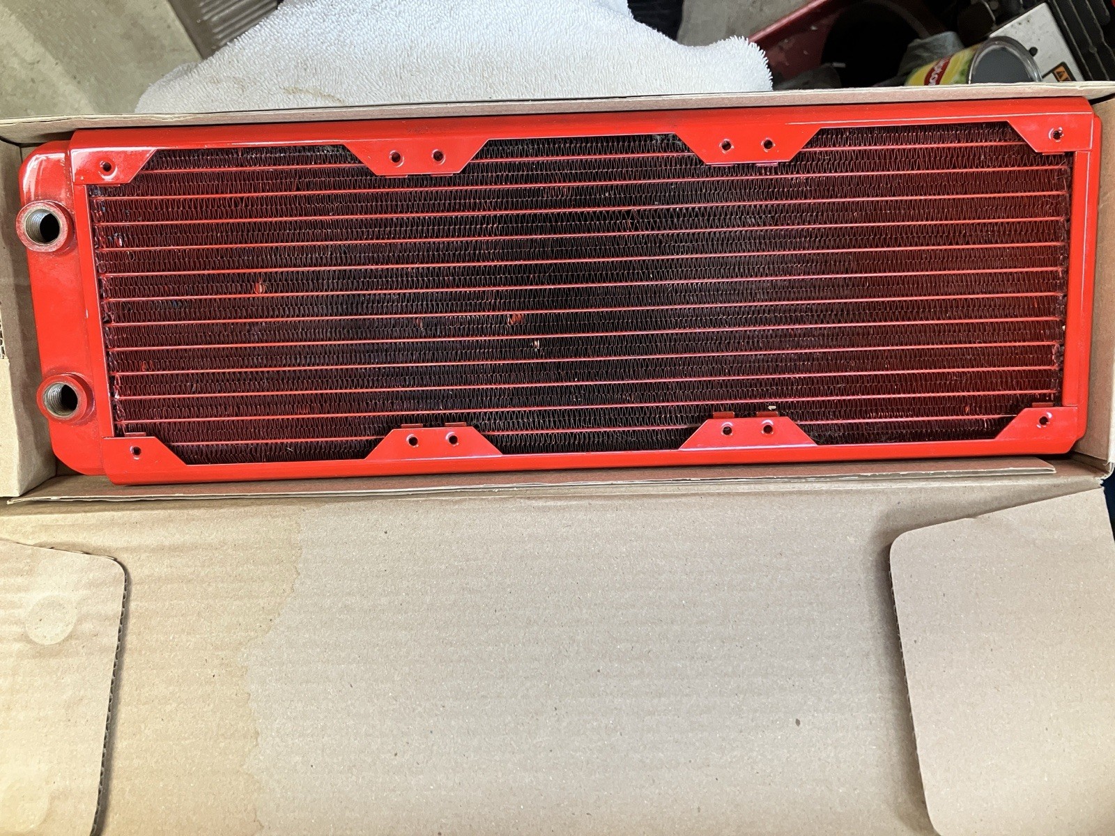 PC RADIATOR for GAMING PC. 133mm wide x 370mm long x 30mm thick