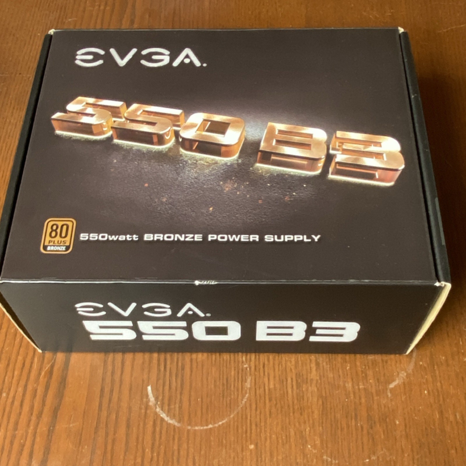 EVGA 550 B3 550W 80+ Bronze Fully Modular ATX Power Supply 220-B3-0550-V1