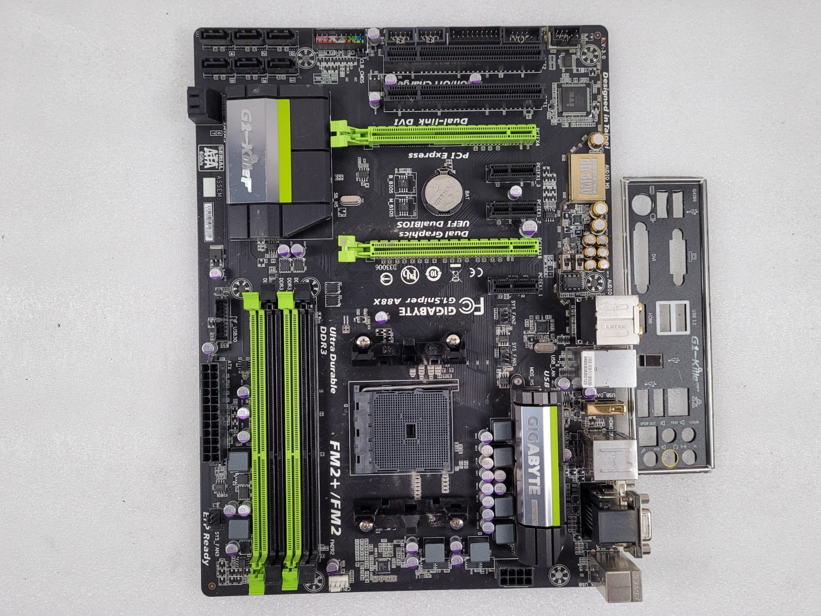 GIGABYTE G1.Sniper A88X Motherboard AMD A88X DDR3 Socket FM2/FM2+ ATX
