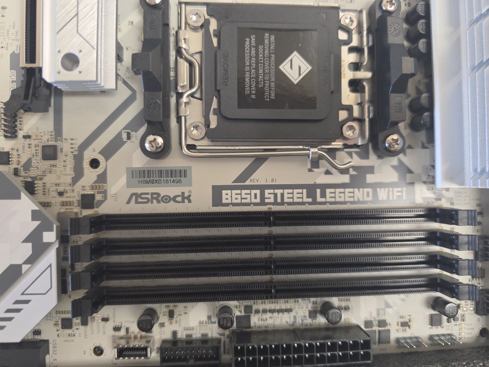 ASRock B650 Steel Legend WiFi ATX AMD Socket AM5 Motherboard