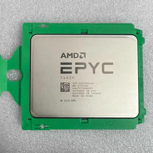 AMD EPYC 7402P CPU 24Core 48Thread TDP-180W SP3 Dell lock 2.8GHz-3.35GHz