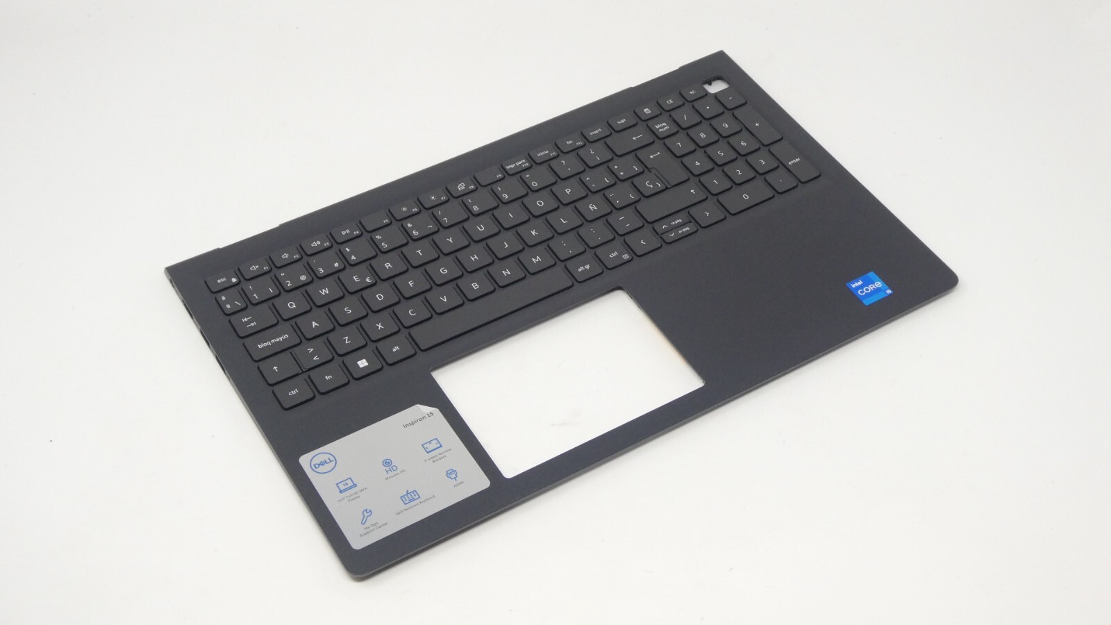 Dell Inspiron 3520 3525 Palmrest & Spanish Keyboard Assembly – 418CV