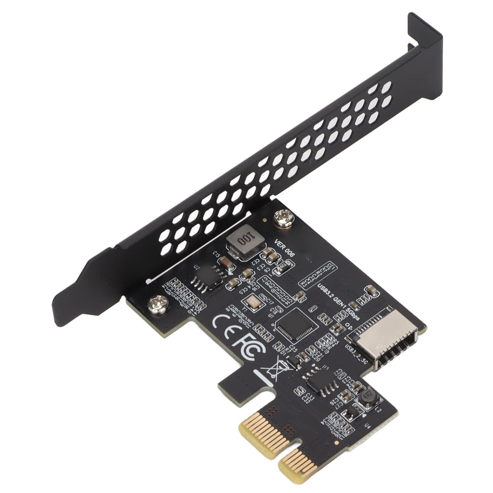 PCIE to Type E Riser Card Expansion Card, USB3.2 PCI E Riser Card for 7 8 10 …