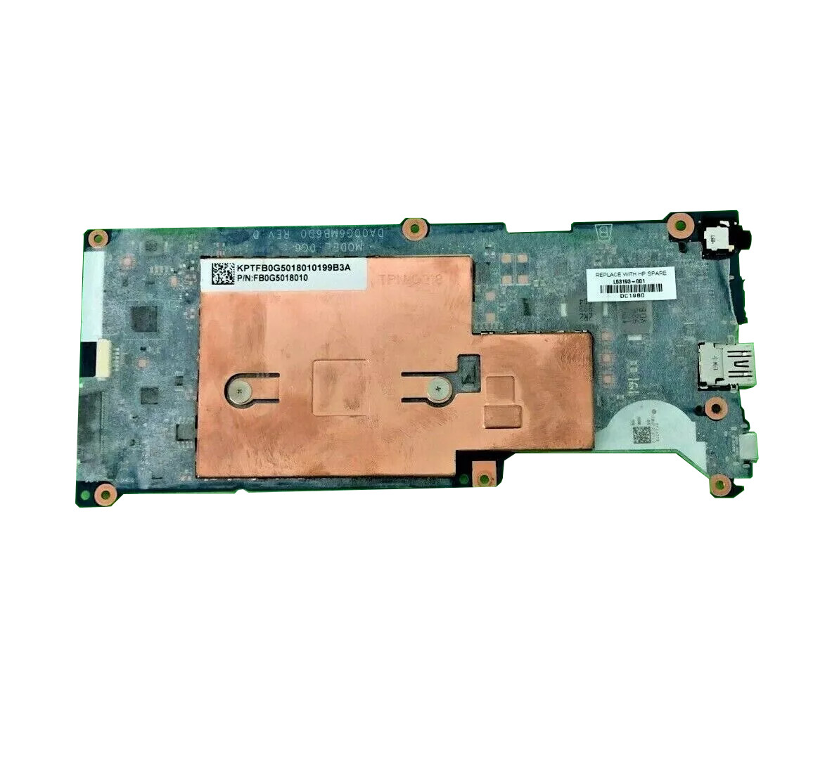 L53193-001 HP Chromebook 11 x360 G2 EE Motherboard 4GB 32GB Intel Celeron N4100
