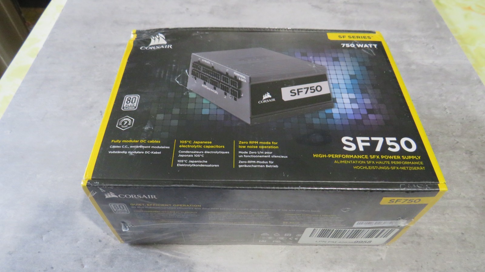 Corsair SF Series SF750 – 750 Watt 80 Plus Platinum Power Supply
