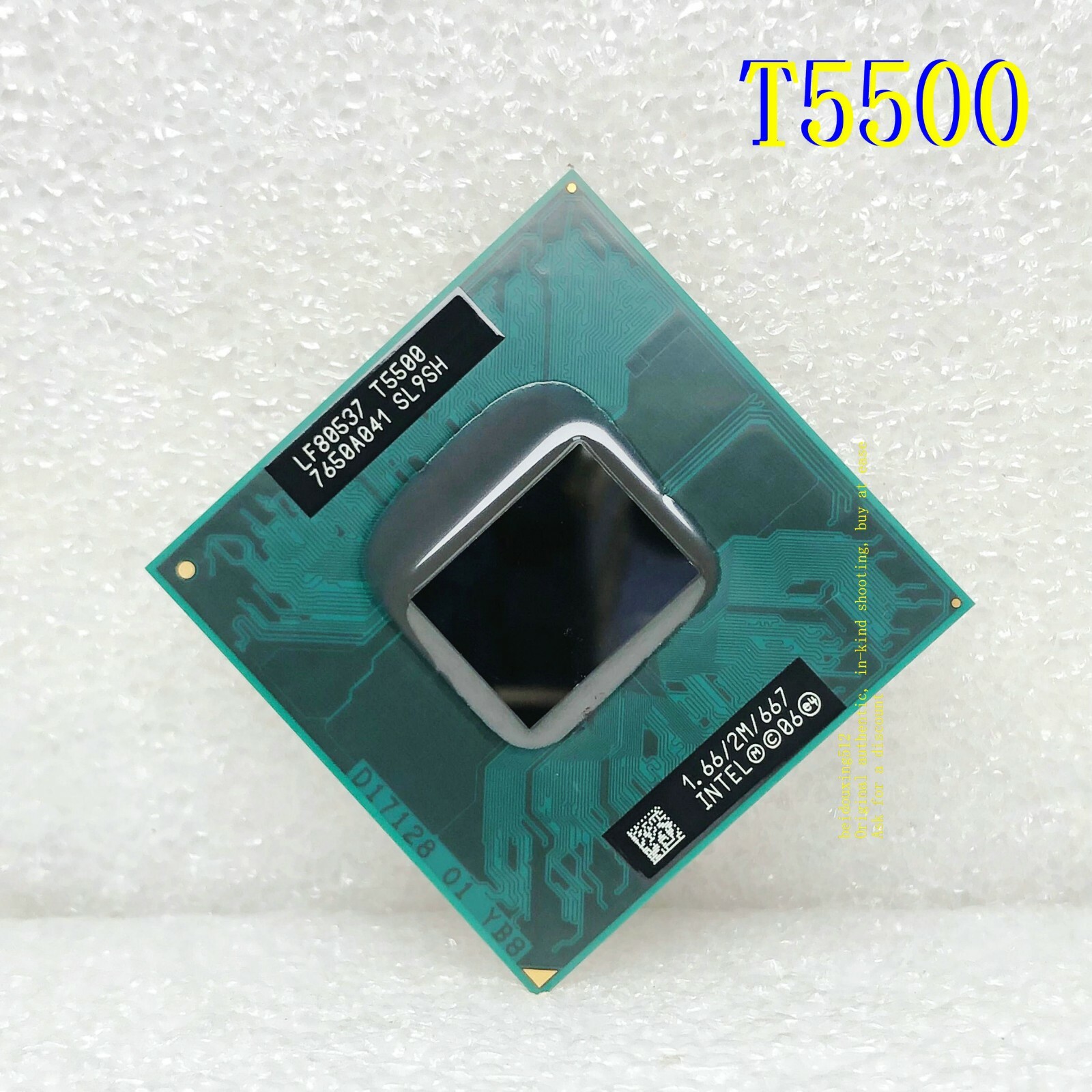 Intel Core 2 Duo T5500 1.66GHz Dual-Core (SL9SH) Socket 479 Notebook Processor