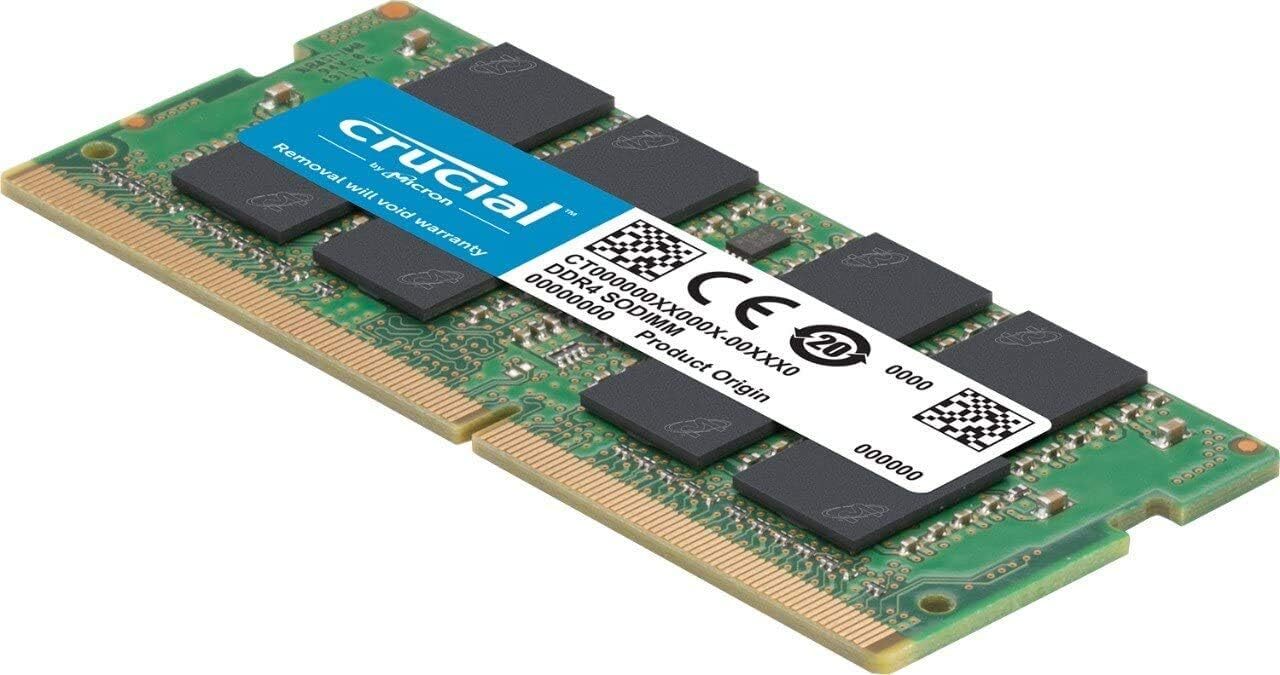 Crucial DDR4 32GB 2666 MHz PC4-21300 260-Pin SODIMM Notebook Memory RAM 2 x 16GB