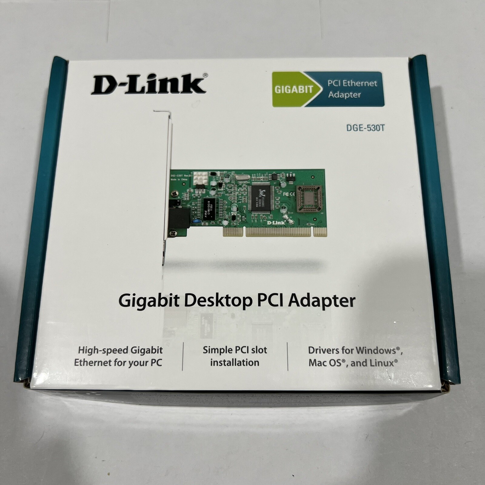 D-Link DGE-530T 10/100/1000 Desktop PCI Adapter Gigabit Ethernet Desktop