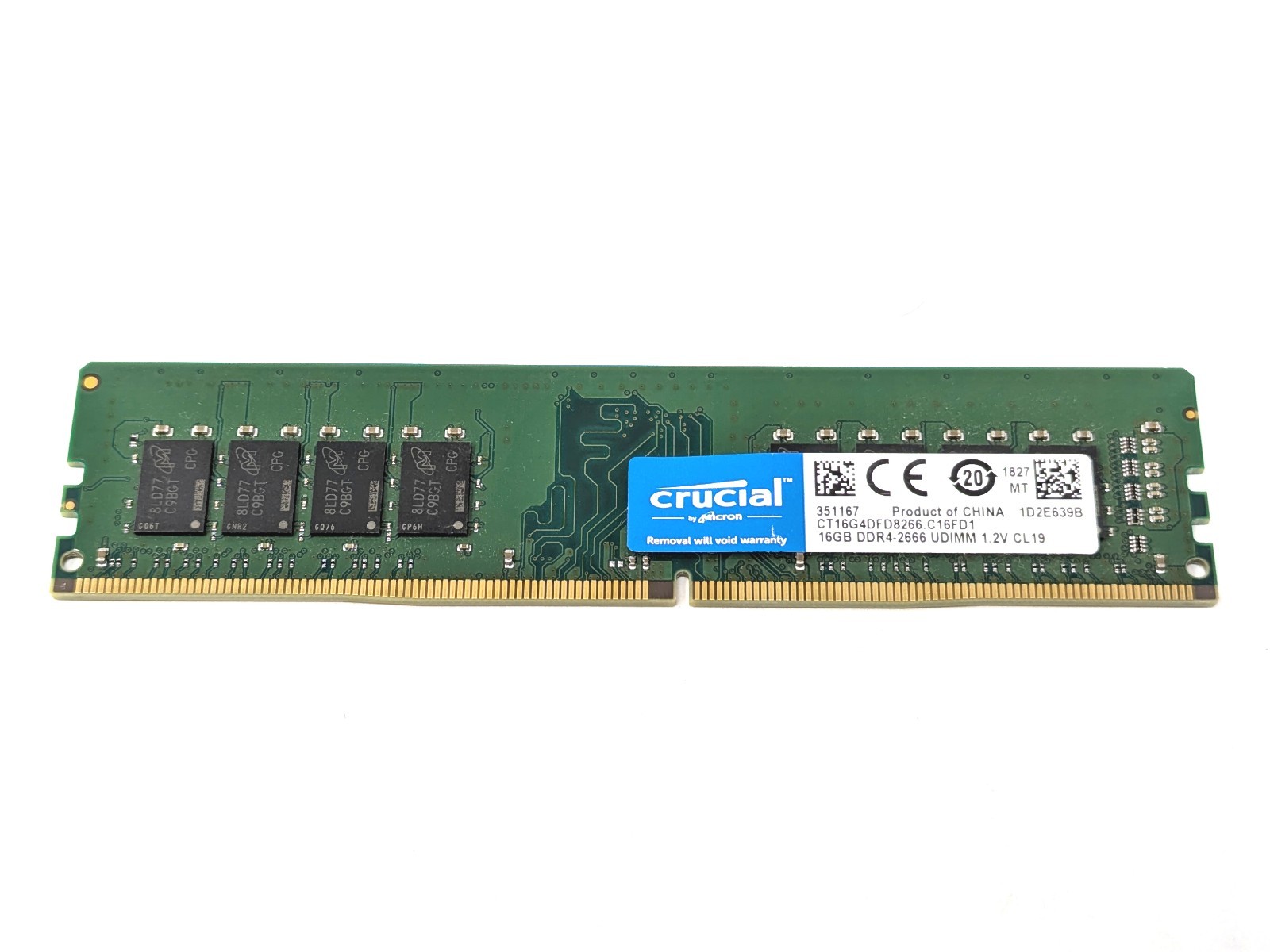 Lot of 17 Mixed 16GB 2Rx8 PC4-2666V UDIMM DDR4 Desktop Memory RAM – Fully Tested