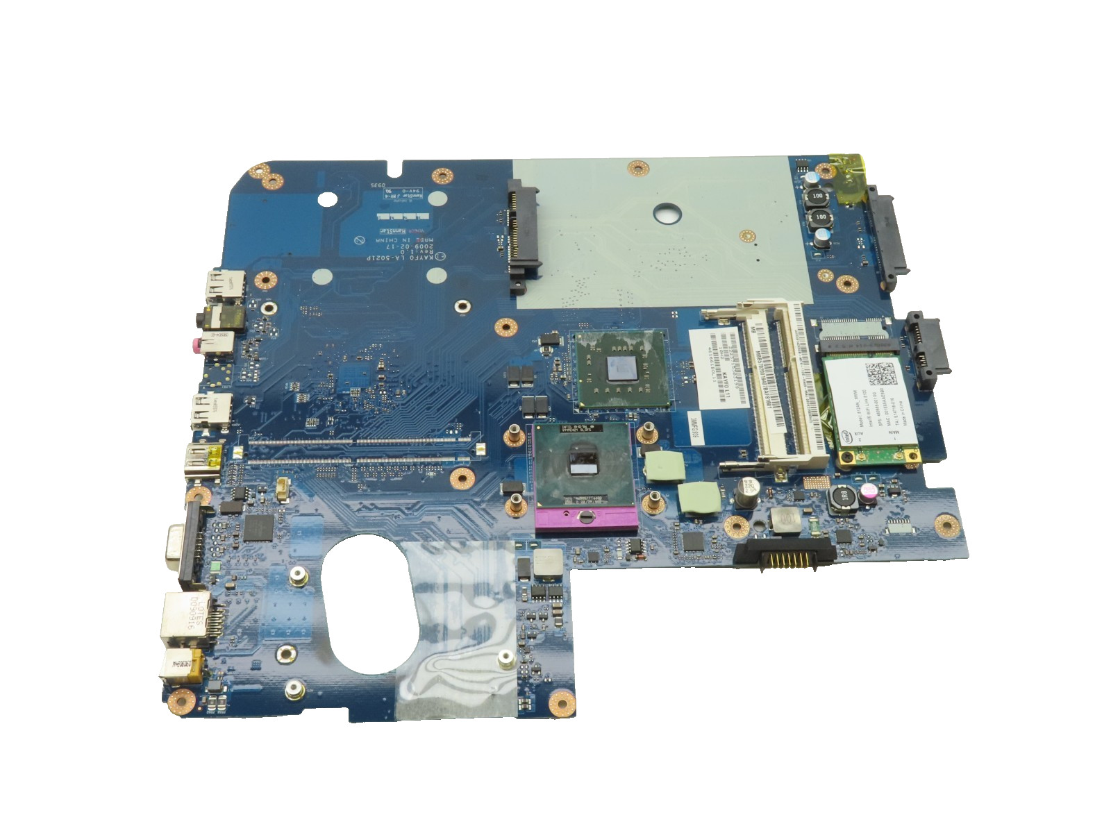Gateway NV7802u Intel Core 2 Duo T6600 2.2GHz Motherboard LA-5021P MB.B5702.001