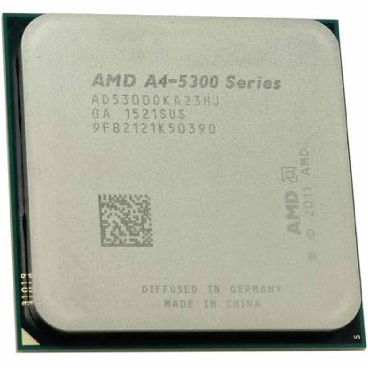 AMD A4-5300 CPU Processor Socket Fm2 65w 3.40ghz Max 3.60ghz 2c/2t_