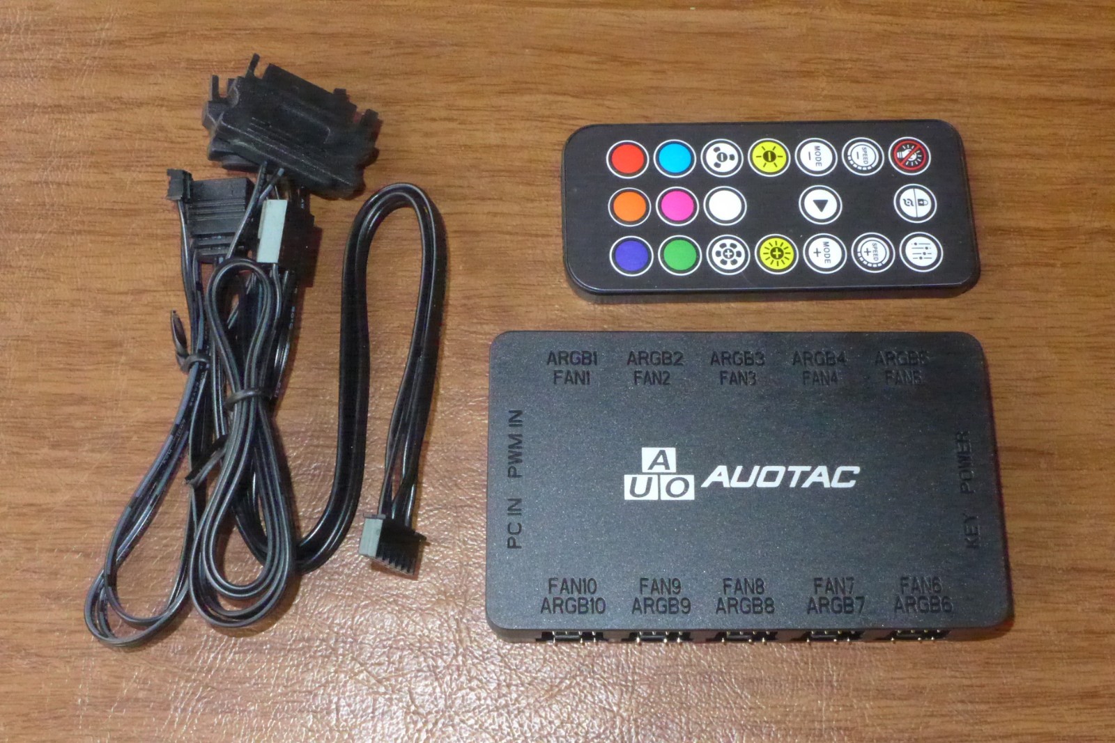 10 ARGB Strip Fan Controller Hub Splitter for Desktop Computer PC FREE SHIP USA