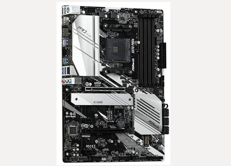 For ASRock X570 Pro4 Desktop Motherboard Socket AM4 DDR4 For AMD X570