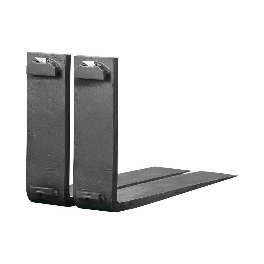 FORKLIFT FORKS PAIR 1.5x8x54 INCHES CLASS 3 III FULL TAPER POLISHED FTP LUMBER