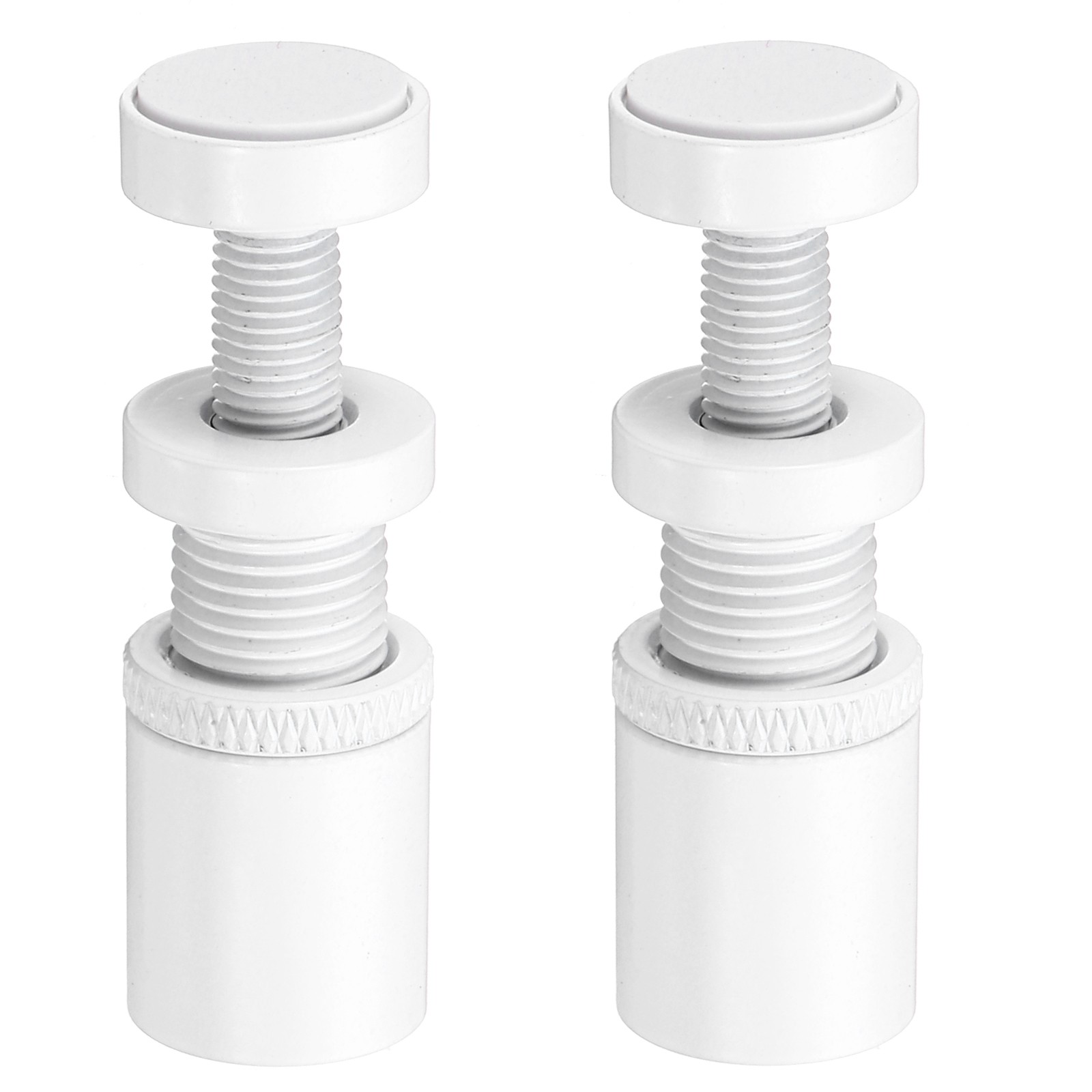 2Pack Graphics Card GPU Support,27-50mm Adjustable Height, Aluminum Alloy White