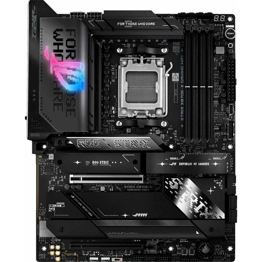 ASUS ROGSTRIXX870E-EGAMINGWIFI Gaming Desktop Motherboard – Socket AM5 – ATX
