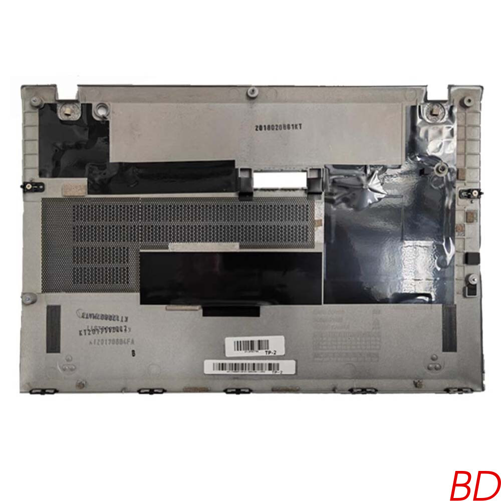 D Shell Silver/ Black For Lenovo Thinkpad T470S T460S Laptop Bottom Case Cover