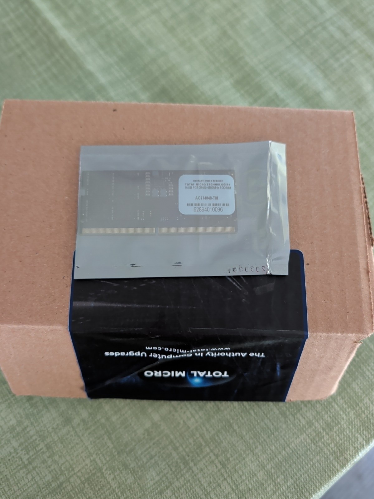 Total Micro 16gb PC5-38400 4800mhz SODIMM laptop RAM