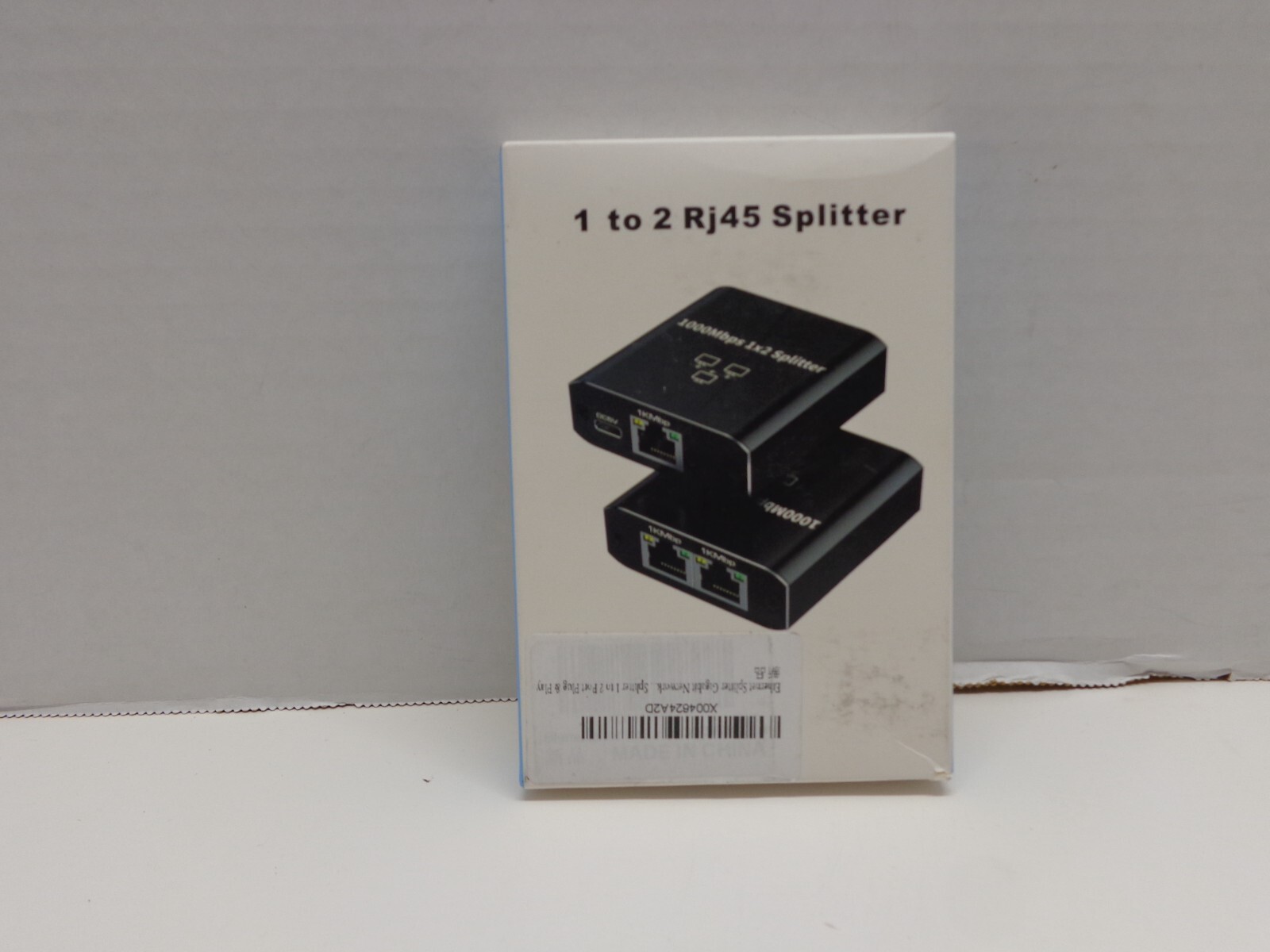 1 to 2 Rj45 Splitter 1000Mbps 1×2 Splitter New in Box
