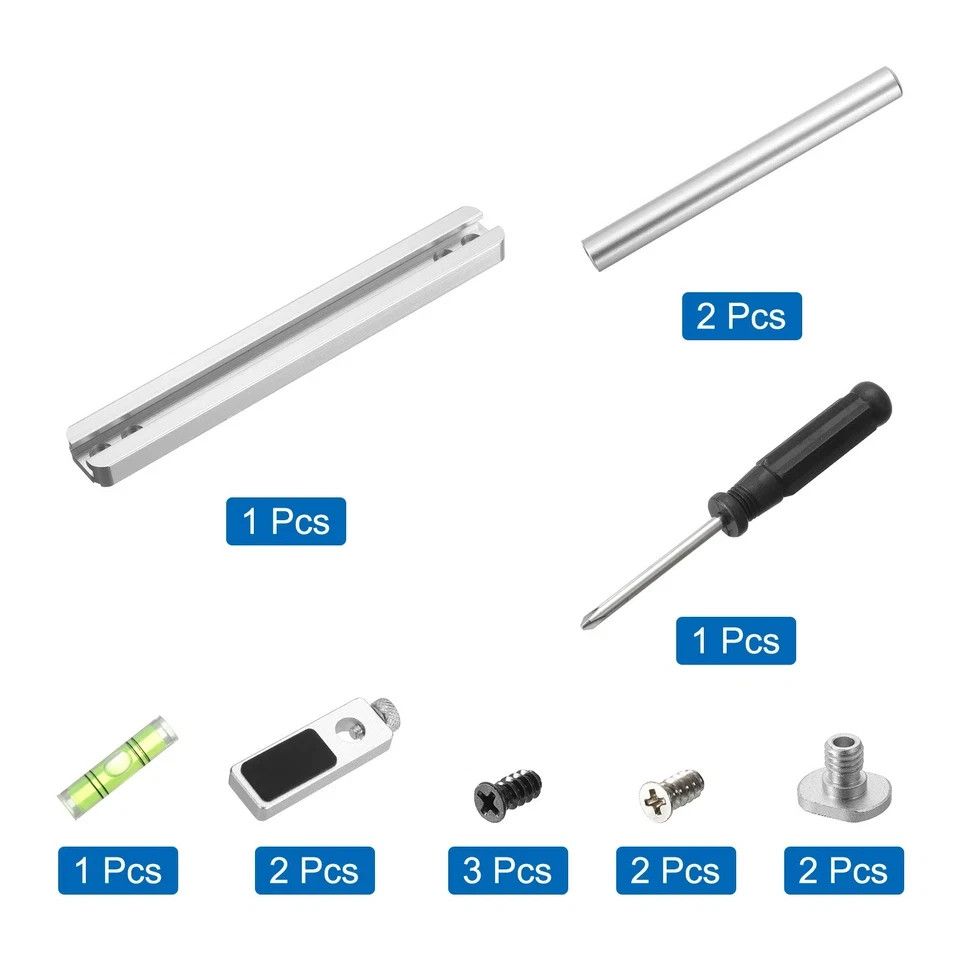 DIY Graphics Card Bracket, Adjustable Aluminum Alloy GPU Holder Dual 10-80mm