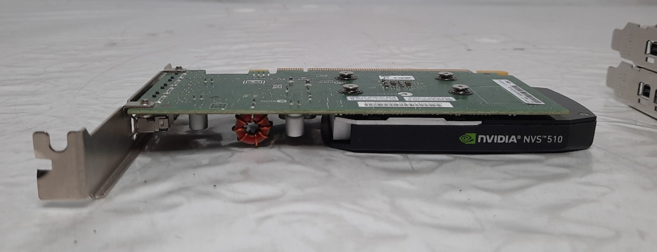 Lot of 3 NVIDIA NVS 510 and Quadro K1200 Graphics Cards High Profile